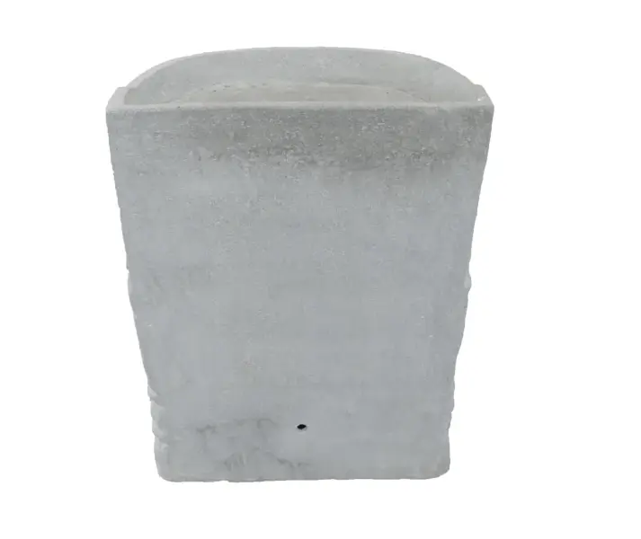 Product image 5 of the product “Khmer-head as water feature, 67cm height, cast stone, hollow, handcrafted & natural color. ”